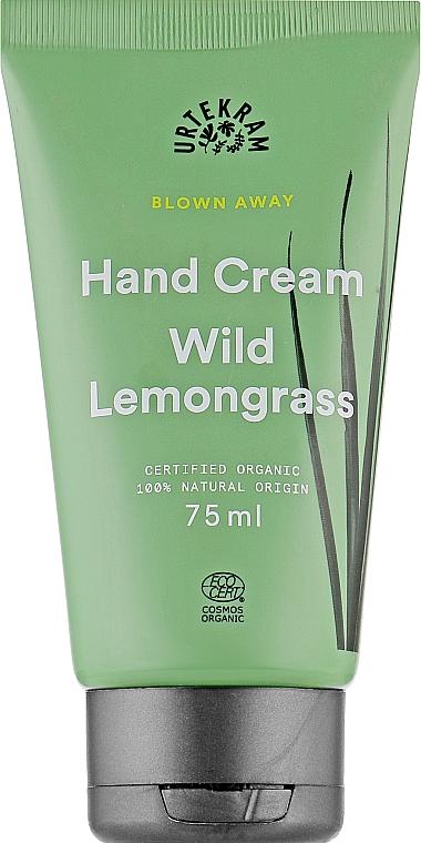 Organiczny krem do rąk Dzika trawa cytrynowa - Urtekram Wild lemongrass Hand Cream — Zdjęcie N1