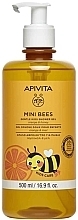 Delikatny żel pod prysznic dla dzieci z pomarańczą i miodem - Apivita Mini Bees Gentle Kids Shower Gel — Zdjęcie N1