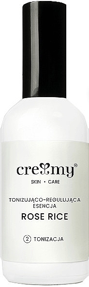 PRZECENA! Tonizująco-regulująca esencja do twarzy - Creamy Skin Care Rose Rice * — Zdjęcie N1