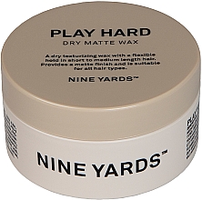Kup Suchy matujący wosk do włosów - Nine Yards Play Hard Dry Matte Paste
