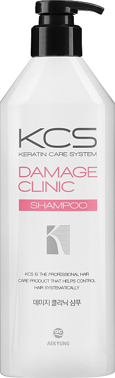 Regenerujący szampon do włosów zniszczonych - KCS Demage Clinic Shampoo — Zdjęcie N1