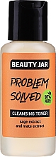 Tonik oczyszczający z ekstraktem z szałwii i mate - Beauty Jar Problem Solved Cleansing Toner — Zdjęcie N1