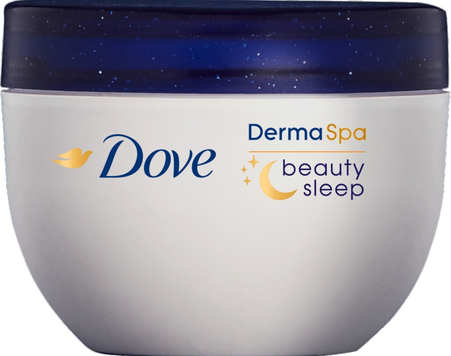 Pielęgnacyjny krem do ciała na noc - Dove Derma Spa Beauty Sleep Body Balm — фото N1