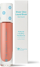 Płynny róż do policzków - The Organic Pharmacy Sheer Glow Liquid Blush — Zdjęcie N1