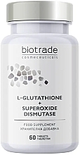 Suplement diety Kompleks antyoksydacyjny - Biotrade Intensive L-Glutathione + Superoxide Dismutase Food Supplement — Zdjęcie N1