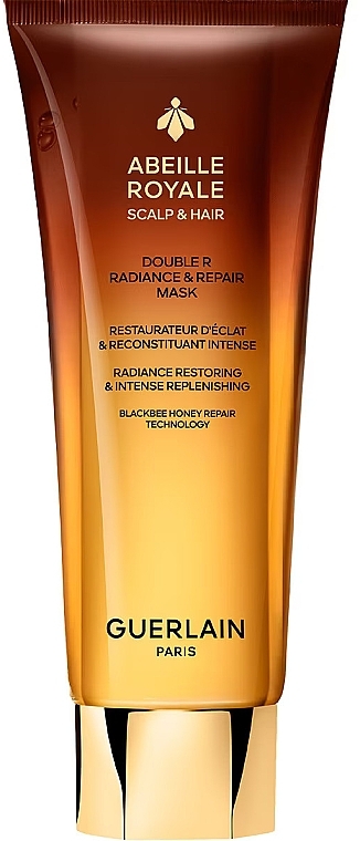 Rewitalizująca maska do włosów - Guerlain Abeille Royale Double R Radiance & Repair Mask — Zdjęcie N1