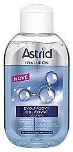 Dwufazowy płyn do demakijażu oczu i ust - Astrid Hyaluron Two-phase Eye & Lip Makeup Remover — Zdjęcie N2