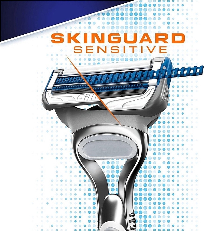 Maszynka do golenia z 1 wymiennym wkładem - Gillette SkinGuard Sensitive — Zdjęcie N2