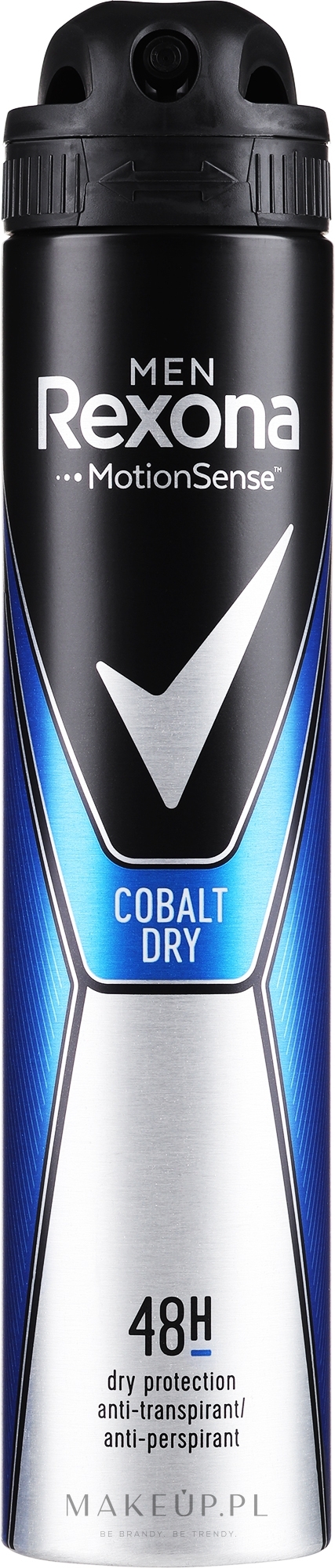 Antyperspirant w sprayu Cobalt Dry - Rexona Deodorant Spray  — Zdjęcie 200 ml