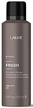 Suchy szampon so włosów - Lakme K.Finish Fresh Dry Texture Shampoo — Zdjęcie N1