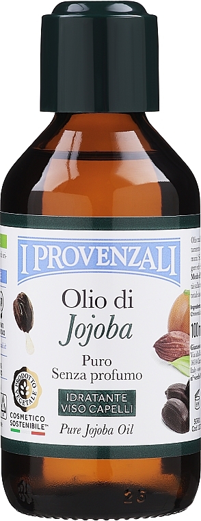 100% czysty olej jojoba - I Provenzali 100% Pure Jojoba Oil — Zdjęcie N1