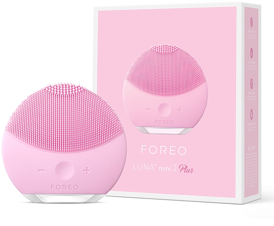 phenomenon Sunny Knead Foreo Luna Mini 2 Plus Pink - Soniczna szczoteczka do oczyszczania i masażu  twarzy | Makeup.pl