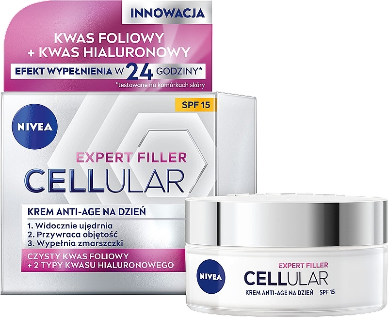 PRZECENA! Krem Anti-Age na dzień - NIVEA Cellular Anti-Age Skin Rejuvenation Day Cream * — Zdjęcie N3