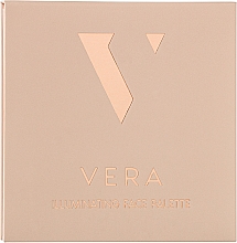 Kup Paletka do konturowania twarzy z bronzerem i rozświetlaczem - Vera Beauty Illuminating Face Palette