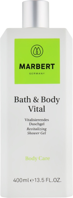 Rewitalizujący żel pod prysznic - Marbert Bath & Body Vital Shower Gel