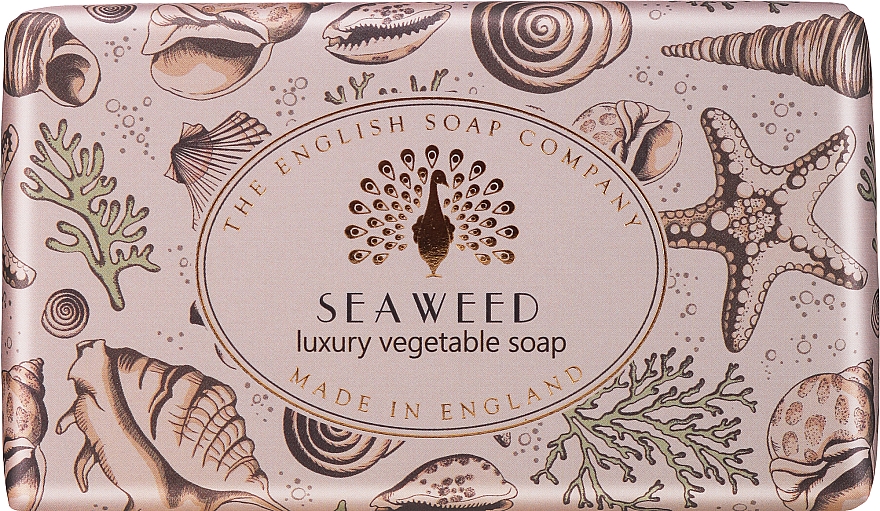 Mydło z algami morskimi - The English Soap Company Vintage Collection Seaweed Soap — Zdjęcie N1