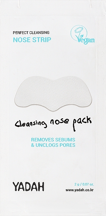 Oczyszczające plastry na nos - Yadah Cleansing Nose Pack — Zdjęcie N1