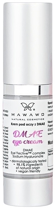 Krem do skóry wokół oczu - Mawawo DMAE Eye Cream — Zdjęcie N1