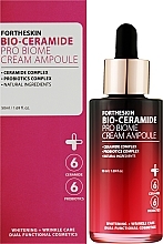 Serum do twarzy z ceramidami - Fortheskin Bio-Ceramide Pro Biome Cream Ampoule — Zdjęcie N2