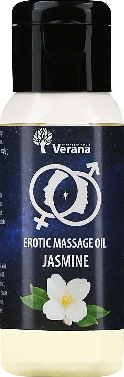 Olejek do masażu erotycznego Jaśmin - Verana Erotic Massage Oil Jasmine — Zdjęcie N1