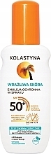 Przeciwsłoneczna emulsja ochronna w sprayu do ciała SPF 50+ - Kolastyna Sensitive Skin SPF50 — Zdjęcie N2