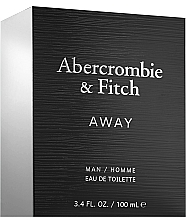 Abercrombie & Fitch Away Man - Woda toaletowa — Zdjęcie N2