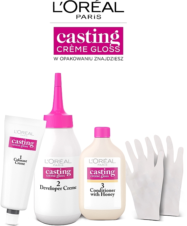 PRZECENA! L'Oréal Paris Casting Crème Gloss - Farba do włosów bez amoniaku * — Zdjęcie N3