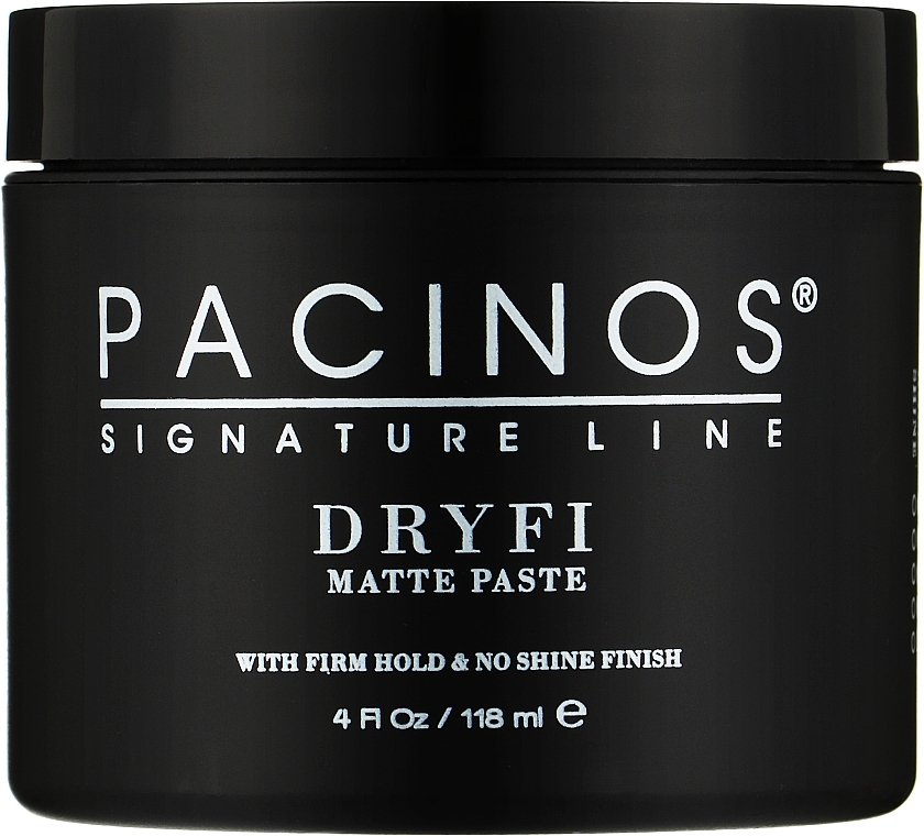 Profesjonalna pasta matująca do stylizacji włosów - Pacinos Dryfi No Shine Matte Paste