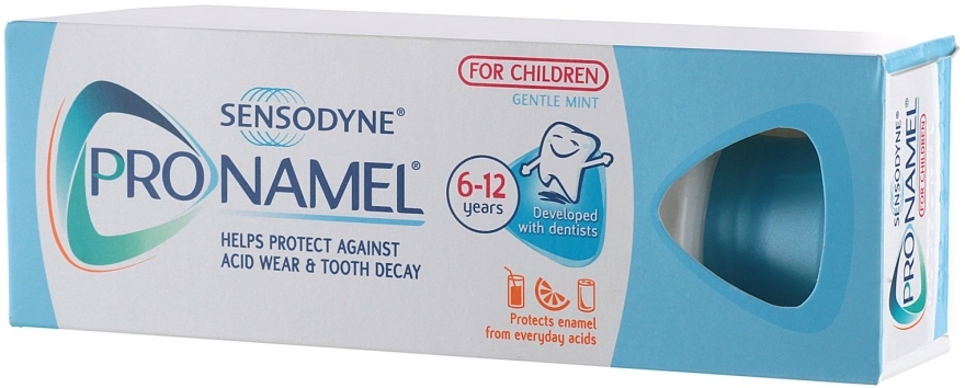 Pasta do zębów dla dzieci - Sensodyne Pronamel Kids Gentle Mint — Zdjęcie N1