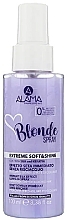 Spray do włosów farbowanych i blond - Alama No Yellow Blonde Spray — Zdjęcie N1