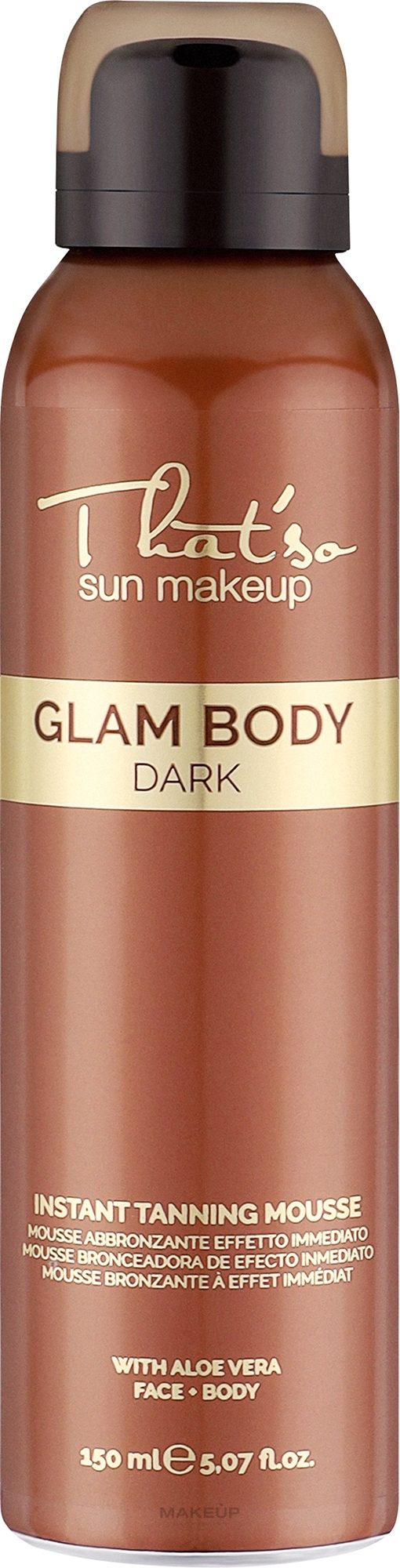 Mus samoopalający zapewniający efektowną brązową opaleniznę Dark - That's So Glam Body Mousse — Zdjęcie 150 ml