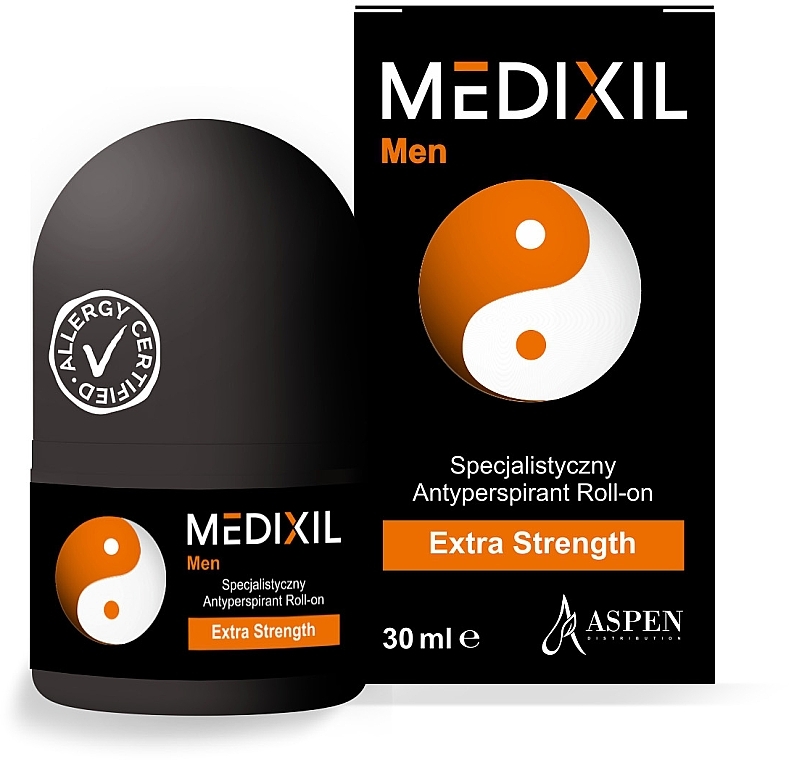 Antyperspirant dla mężczyzn - Medixil Men Antyperspirant Roll-On — Zdjęcie N1