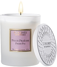 Kup PRZECENA! Świeca zapachowa Figa - Collines De Provence Fresh Fig Scented Candle *