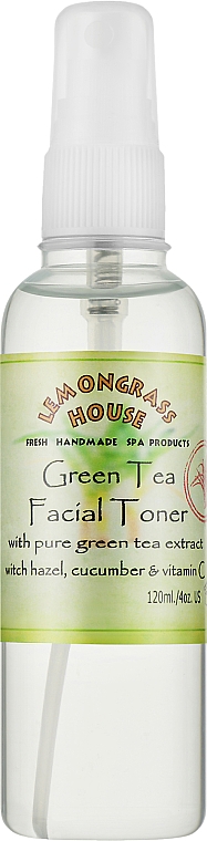 Odświeżający tonik z zieloną herbatą - Lemongrass House Green Tea Facial Toner — Zdjęcie N1