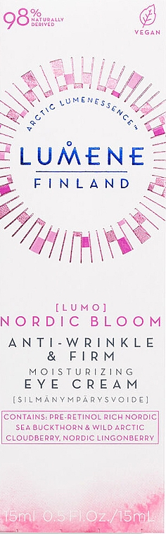 Przeciwzmarszczkowy krem pod oczy - Lumene Lumo Nordic Bloom Anti-Wrinkle & Firm Eye Cream — Zdjęcie N2