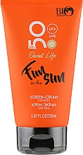 Kup Ochronny krem do ciała SPF 50 - Bio World Secret Life Fun In The Sun Screen-Cream For Body