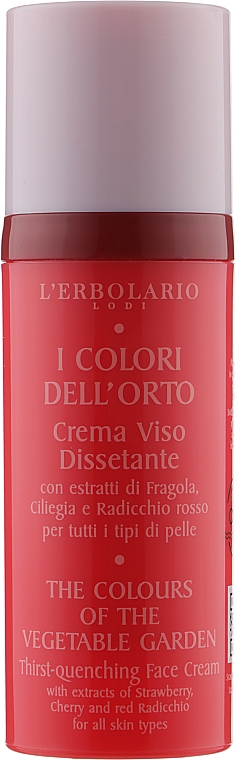 Nawilżający krem do twarzy - L'Erbolario I Colori Dell'Orto Thirst-Quenching Cream — Zdjęcie N1