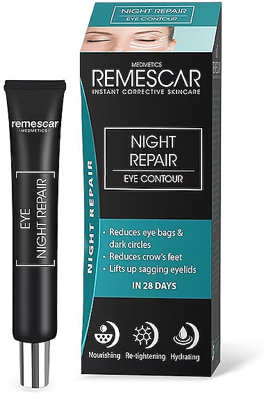 Rewitalizujący krem na noc do skóry wokół oczu - Remescar Eye Night Repair — Zdjęcie N3