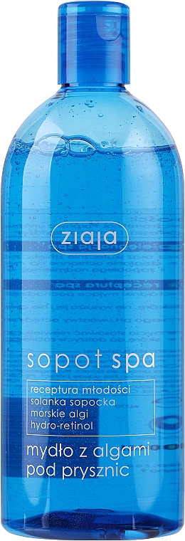 Mydło z algami pod prysznic - Ziaja Sopot Spa Shower Gel — Zdjęcie N2