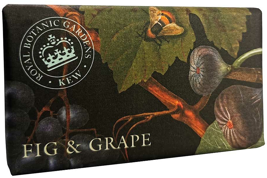 Mydło w kostce Figa i winogrono - The English Soap Company Kew Gardens Fig and Grape Soap — Zdjęcie N1