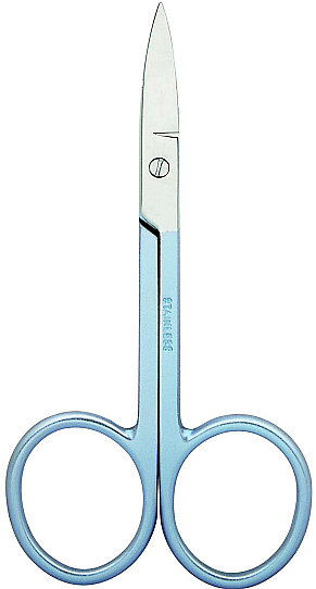 Nożyczki do paznokci, niebieskie - Titania Nail Scissors Blue — Zdjęcie N1