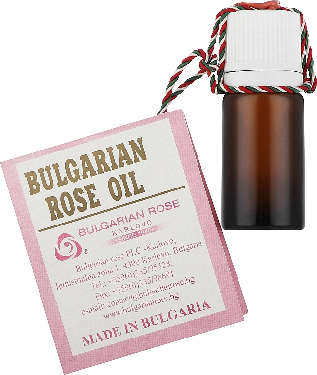 Olejek z bułgarskiej róży - Bulgarian Rose 100% Natural Rose Oil — Zdjęcie N1