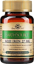 Kup PRZECENA! Suplement diety Earth Source Koji Iron, 27 mg - Solgar Earth Source Koji Iron *