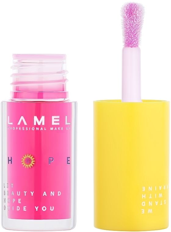 Olejkowy balsam do ust - LAMEL Make Up HOPE Glow Lip Oil — Zdjęcie N2