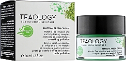 Odświeżający krem do twarzy z matchą - Teaology Matcha Tea Matcha Fresh Cream — Zdjęcie N1