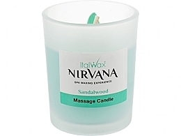 Aromatyczna świeca do masażu Nirvana. Drzewo sandałowe - ItalWax Nirvana Sandalwood Spa Massage Candle — Zdjęcie N2