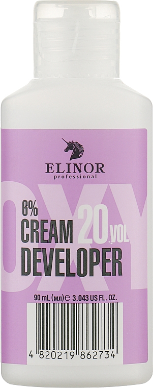 Krem utleniający 6 % - Elinor Cream Developer — Zdjęcie N1