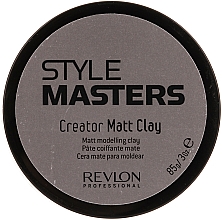 Matowa glinka modelująca do włosów - Revlon Professional Style Masters Creator Matt Clay — Zdjęcie N1