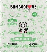 Kup Pieluchy bambusowe, L (9-14 kg), 21 szt. - Bamboolove