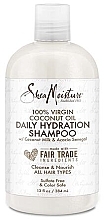 Kup Nawilżający szampon do włosów z olejkiem kokosowym - Shea Moisture 100 % Virgin Coconut Oil Daily Hydration Shampoo